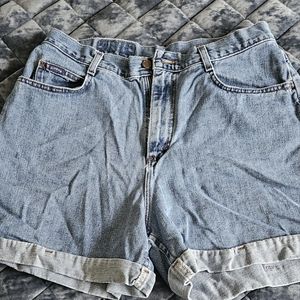 Riders by Lee Light Blue Jean Shorts